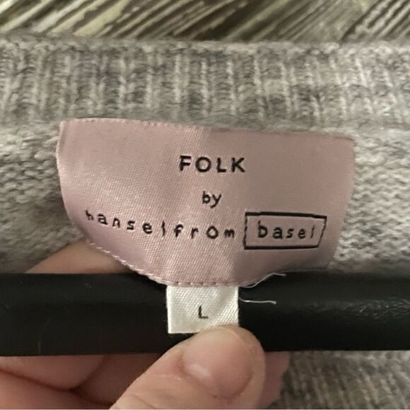 Folk by Hansel from Basel black swan pullover sweater - Picture 6 of 8